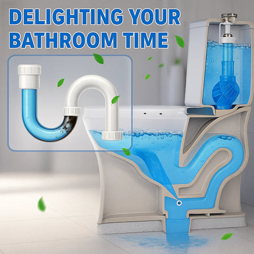 Blue Bubble Toilet Cleaner