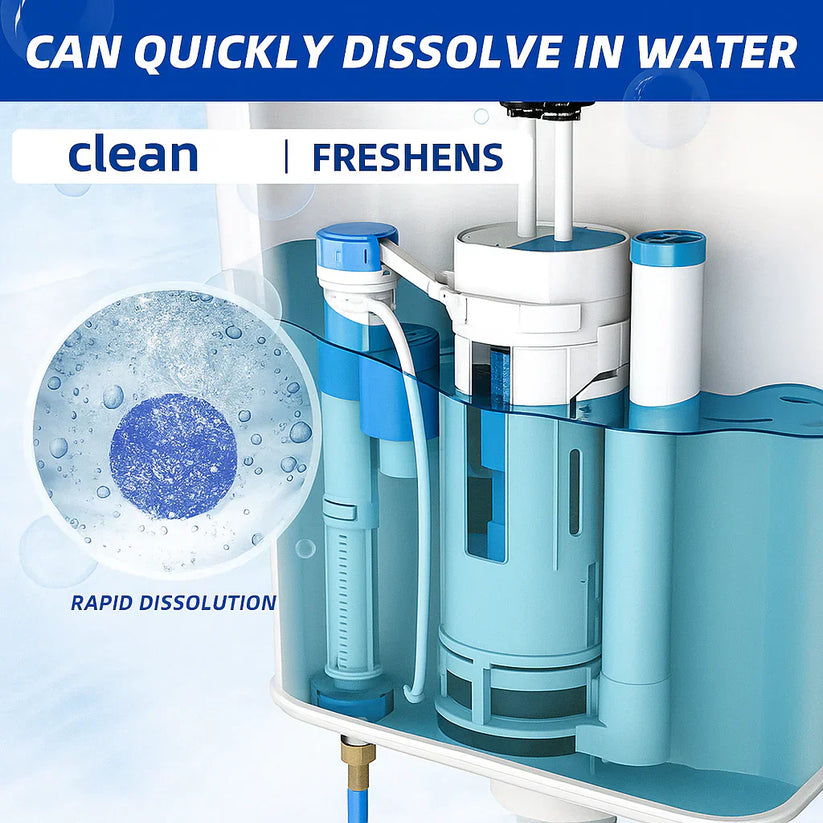 Blue Bubble Toilet Cleaner