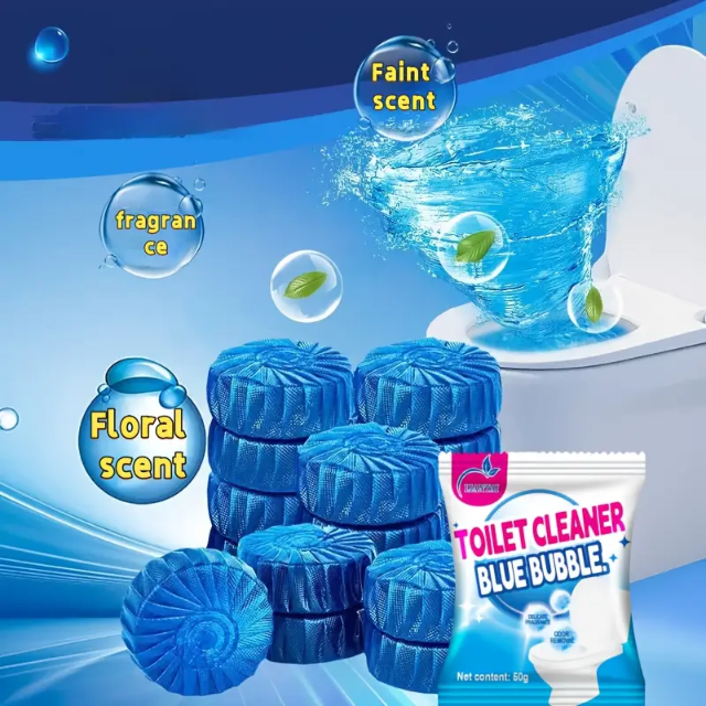 Blue Bubble Toilet Cleaner